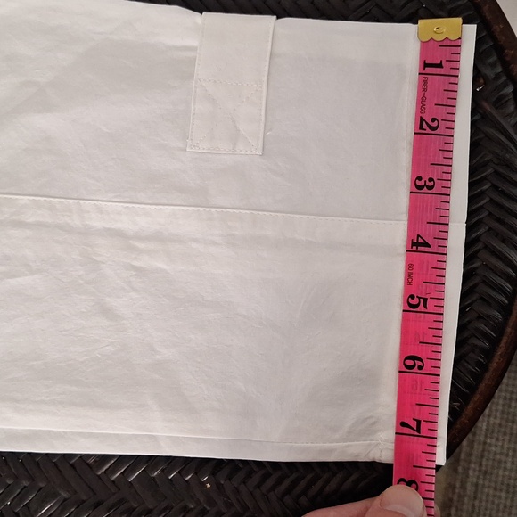 NWT OLIVACEOUS White cargo pants Women Medium New - Picture 3 of 7